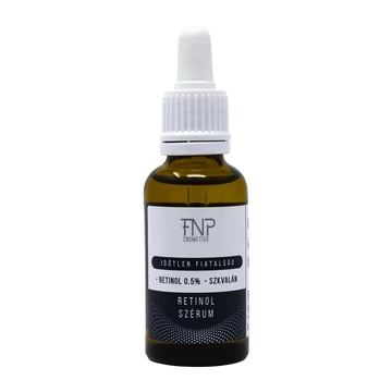 Időtlen fiatalság 0,5% Retinol szérum hozzáadott Szkvalánnal – 30ml