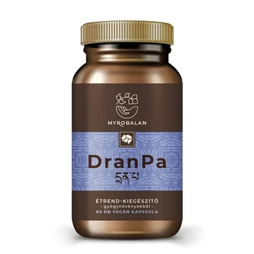 DranPa Agyserkentő és Memóriajavító Gyógynövény-Komplex 60 db Vegán Kapszula