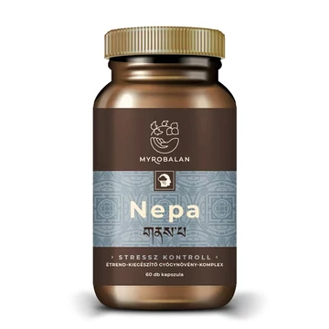 Nepa Nyugodt Tudat Gyógynövény-Komplex 60db Vegán Kapszula