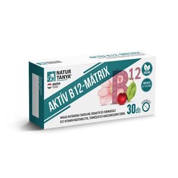 Aktív B12-mátrix 30 rágótabletta