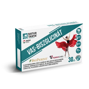Vas-Biszglicinát 30 kapszula