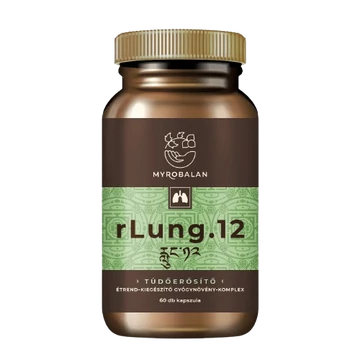 rLung.12 tüdőerősítő és tüdőtisztító gyógynövény-komplex - 60 db vegán kapszula