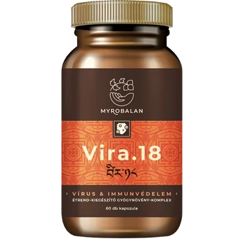 Vira.18 immunerősítő és vírusvédelem gyógynövény-komplex - 60 db vegán kapszula