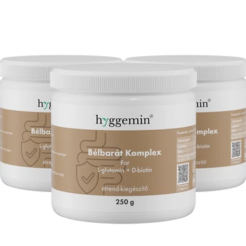 3 doboz Bélbarát komplex por - L-glutamin, D-biotin