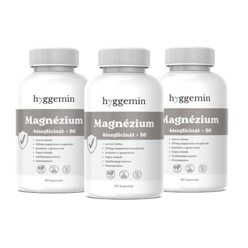 ELŐRENDELÉS 3 doboz Magnézium-biszglicinát + B6