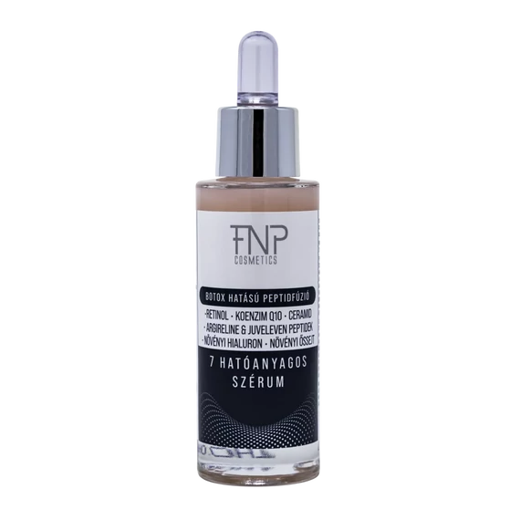 Botox Hatású Peptidfúzió 7 Hatóanyagos Szérum a Ráncok Ellen 30ml