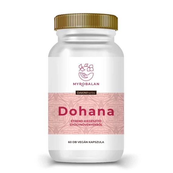 Dohana Tejserkentő Gyógynövény-Komplex 60db Vegán Kapszula