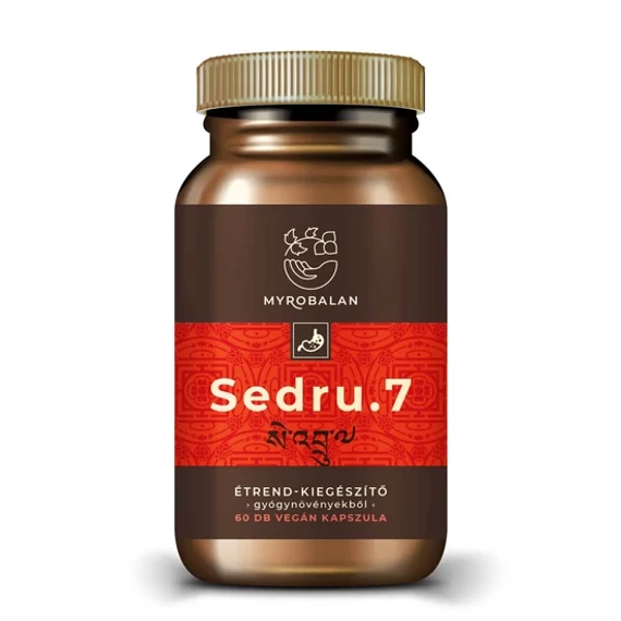 Sedru.7 Emésztést Serkentő Gyógynövény-Komplex 60 db Vegán Kapszula