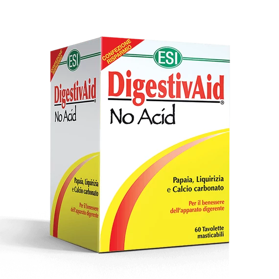 Esi® No Acid 60 szopogatós tabletta