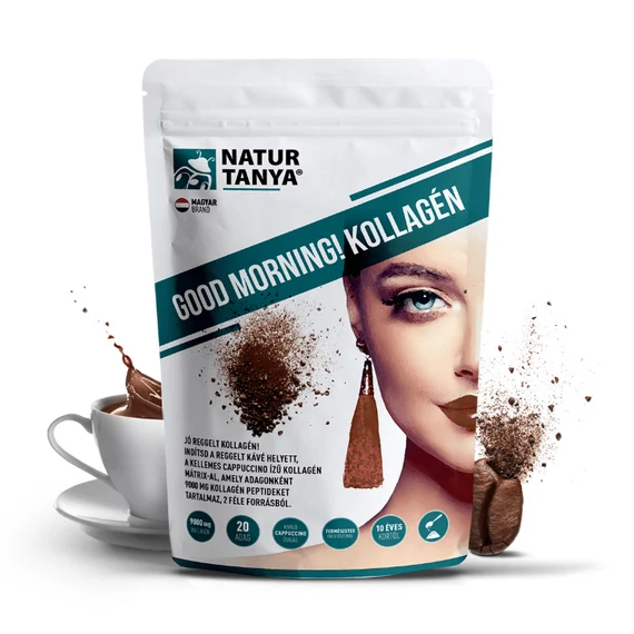 Good morning! Kollagén por, cappuccino íz 320 g
