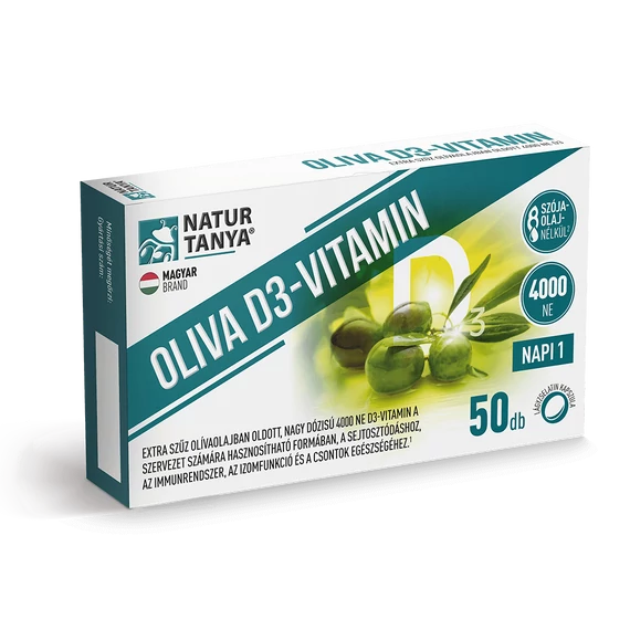 Oliva D3-vitamin 50 kapszula