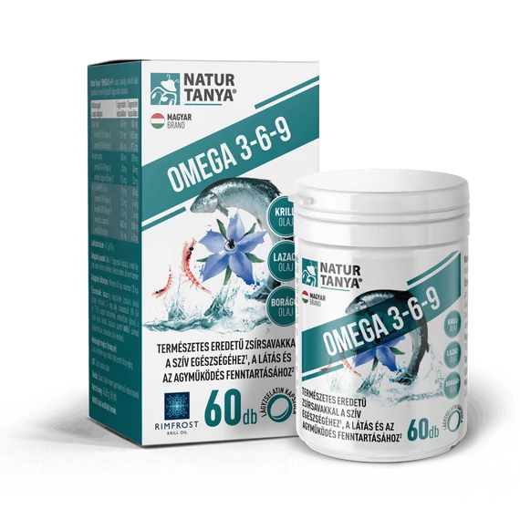 Omega 3-6-9 Zsírsavak 60 kapszula