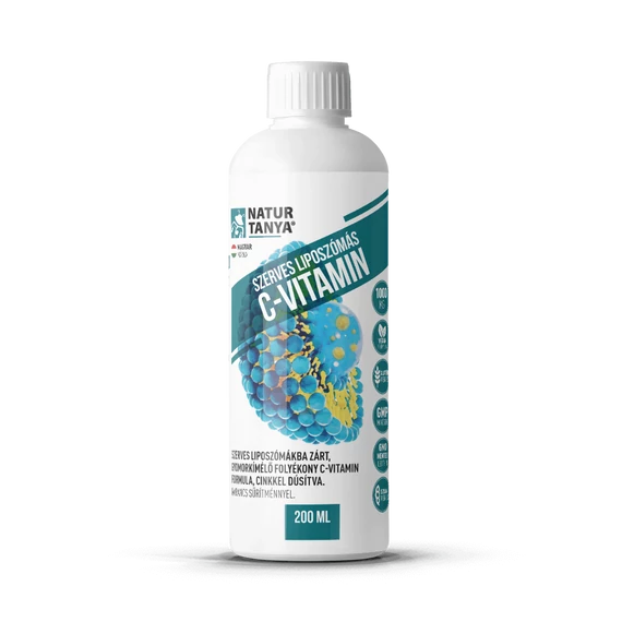 Szerves liposzómás C-vitamin 200 ml