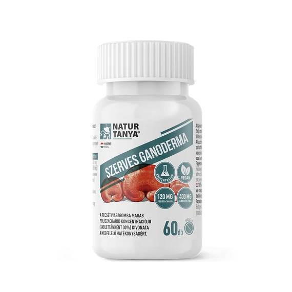 Szerves Ganoderma 60 tabletta