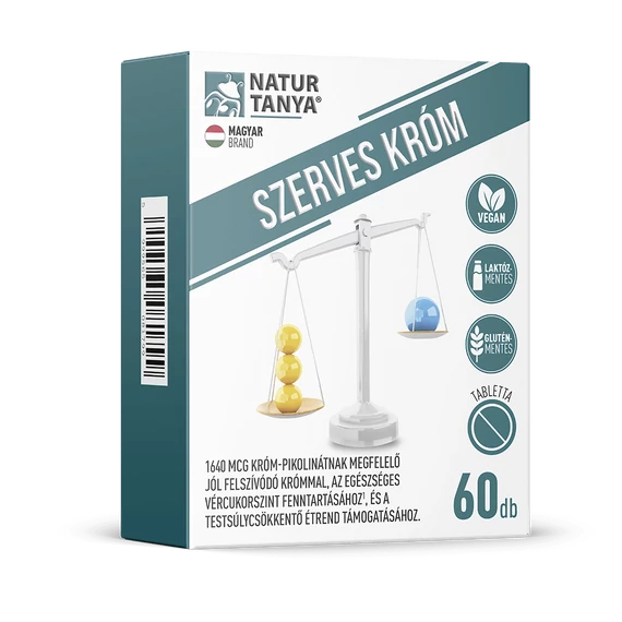Szerves Króm 60 tabletta