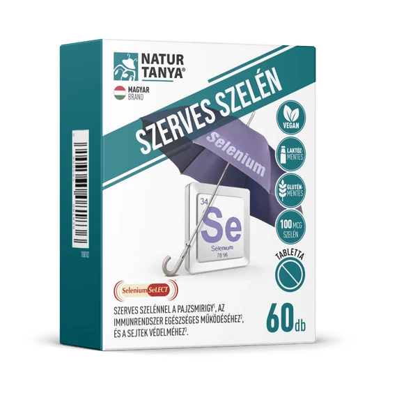 Szerves Szelén 60 tabletta