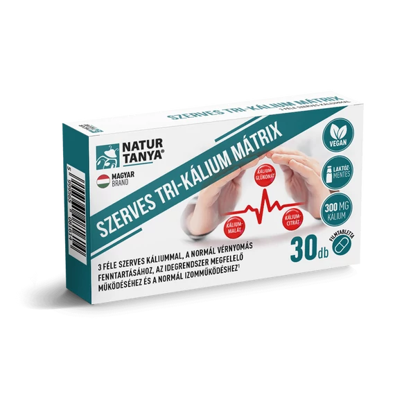 Szerves Tri-Kálium Mátrix 30 filmtabletta