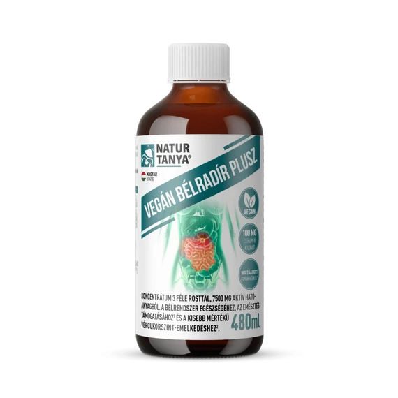 Vegán bélradír plusz 480 ml