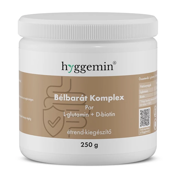 Bélbarát komplex por - L-glutamin, D-biotin