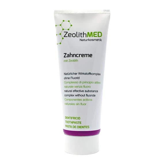 ZeolithMED Zeolitos fluoridmentes fogkrém - 75ml 