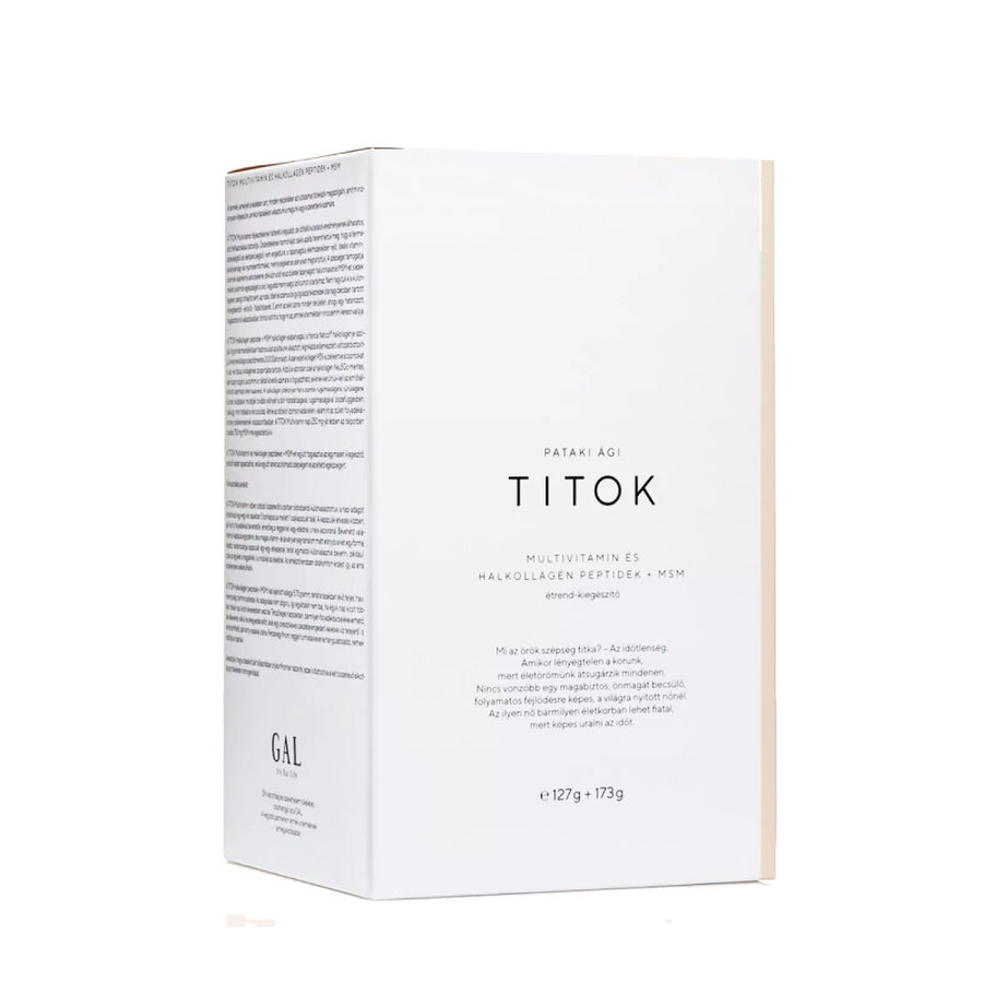 TITOK Multivitamin és Halkollagén pepdidek + MSM 30 adag