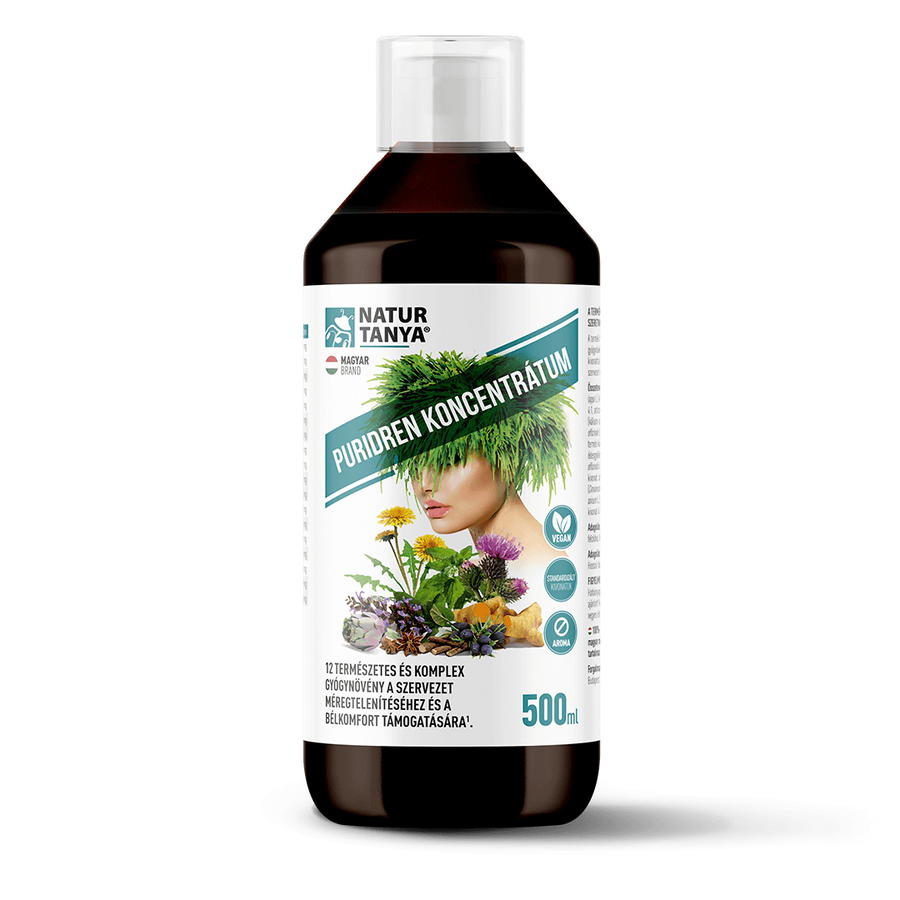 Puridren méregtelenítő koncentrátum 500 ml