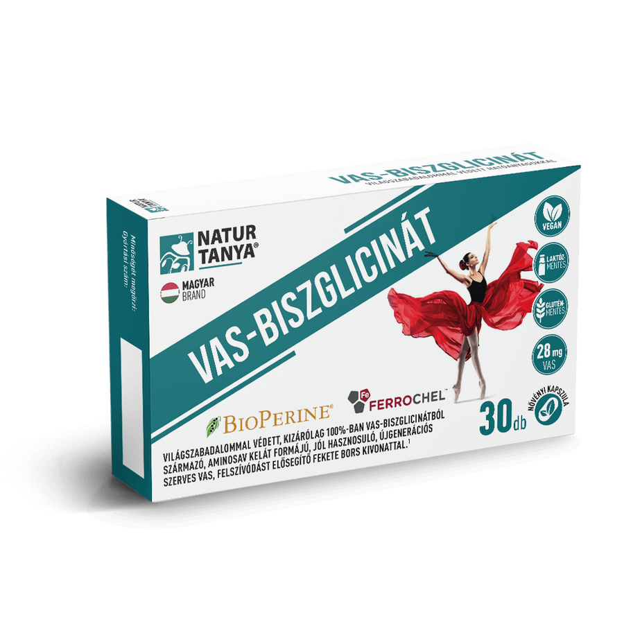 Vas-Biszglicinát 30 kapszula